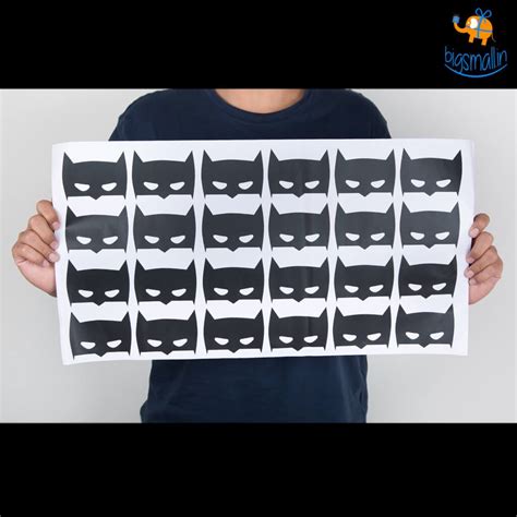 Batman Decal Stickers - Set of 24 – Bigsmall.in