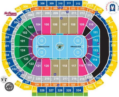 American Airlines Arena Seating Chart Dallas | Cabinets Matttroy