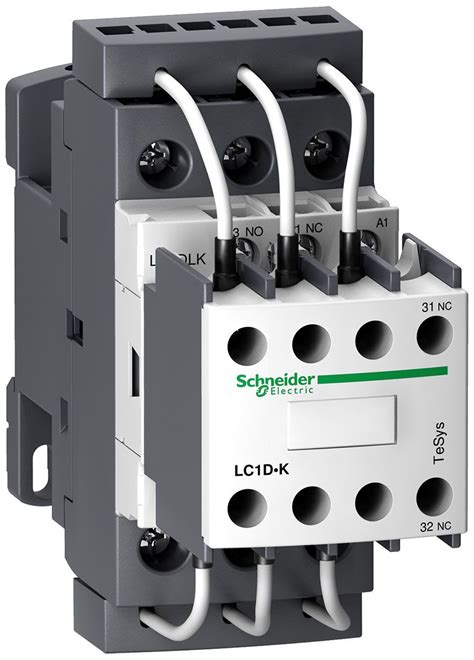 LC1DLKE7 | Schneider Electric TeSys D LC1D Contactor, 48 V ac Coil, 3 Pole, 28 A, 3NO | RS