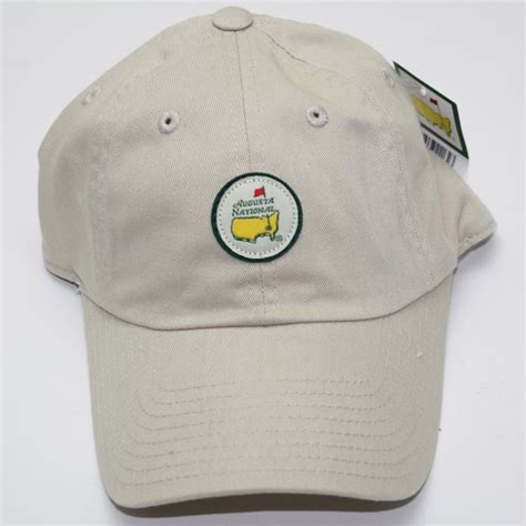 Lot Detail - Augusta National Golf Club Members Only Circle Patch Khaki Hat