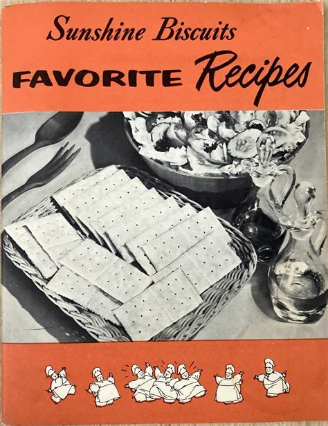 Sunshine Biscuits Favorite Recipes Vintage Cookbook | eBay