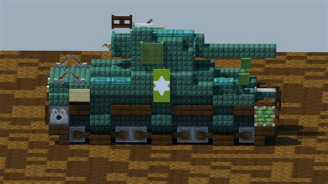 M4A1 Sherman tank [With Download] Minecraft Map