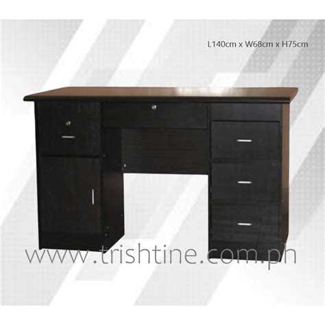 TOFF-021 Office Table with Drawers and Cabinet | Trishtine