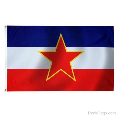 Yugoslavia National Flag - RankFlags.com – Collection of Flags