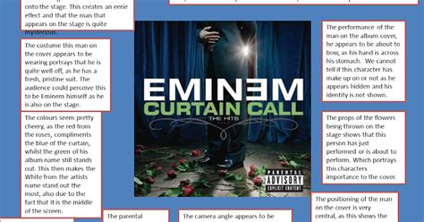 Ryan Clark: Analysis of Eminem Curtain Call album cover