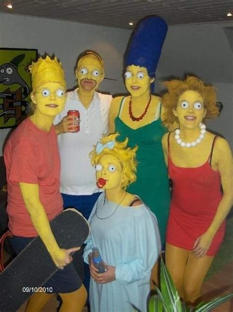 family | Simpsons costumes, Awkward family photos, Cosplay fail