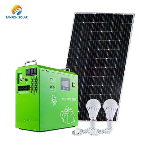 TANFON500W mini off grid portable solar generator with gel battery