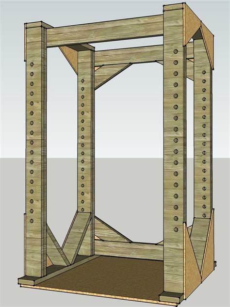 wood - Load bearing capacity of 2x6's for diy lifting cage - Home ...