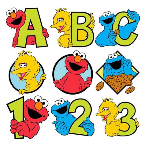 number 2 sesame street cut outs - Yahoo Image Search Results | Sesame ...