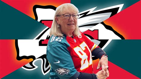 Donna Kelce Tells Us the Story Behind Her Half-Eagles, Half-Chiefs Jersey - TrendRadars