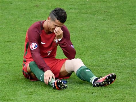 Emotional Cristiano Ronaldo Exited Euro Final Due To Injury (Video ...