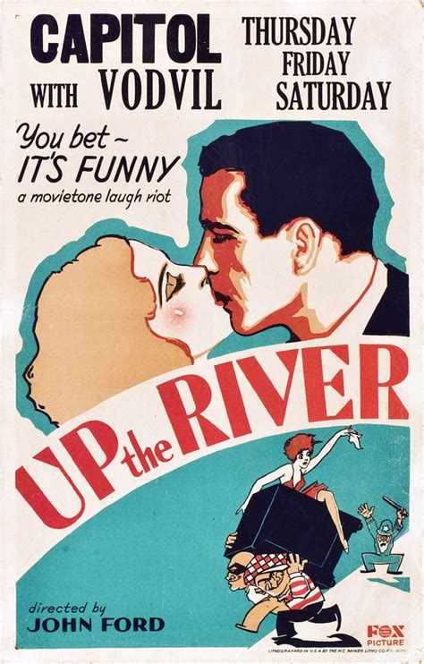 Up The River Vintage Lobby Poster Free Stock Photo - Public Domain Pictures