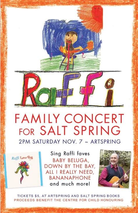 RAFFI FAMILY CONCERT – SOLD OUT | ArtSpring