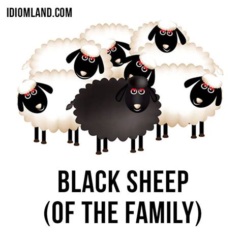 Hi there! 😀 Our #idiom of the day is ”Black sheep (of the family ...