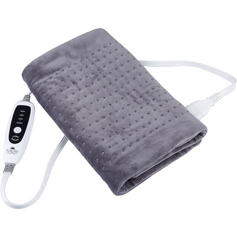 Soluxe Comfort XL, King Size Heating Pad with 4 Heat Settings, Auto Shut-Off, Digital Controller ...