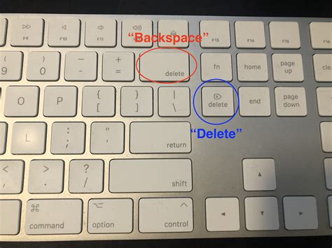 Winkel Unregelmäßigkeiten Monographie mac delete backspace Verbrauchen ...