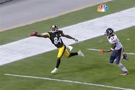 Steelers WR Antonio Brown Makes a Ridiculous One-Handed Touchdown Catch | Bleacher Report