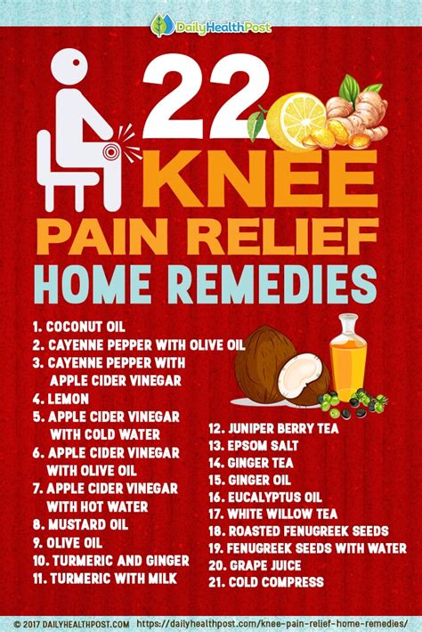 22 Home Remedies For Instant Knee Pain Relief And 16 Painkilling Tips