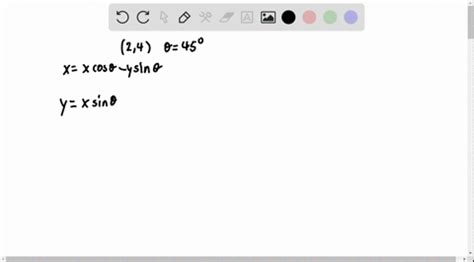 ⏩SOLVED:The coordinates of a point in the x y -coordinate system are ...