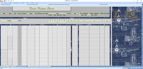 Flight Log Template