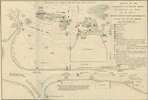 First Opium War Map