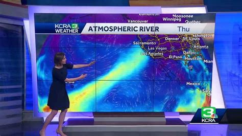 An atmospheric river will impact California starting Thursday. Here's ...