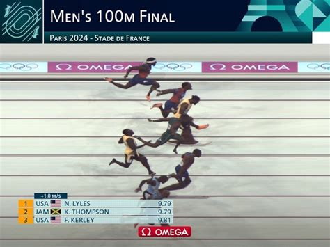 Noah Lyles wins first Olympic title, takes 100m gold in epic photo ...