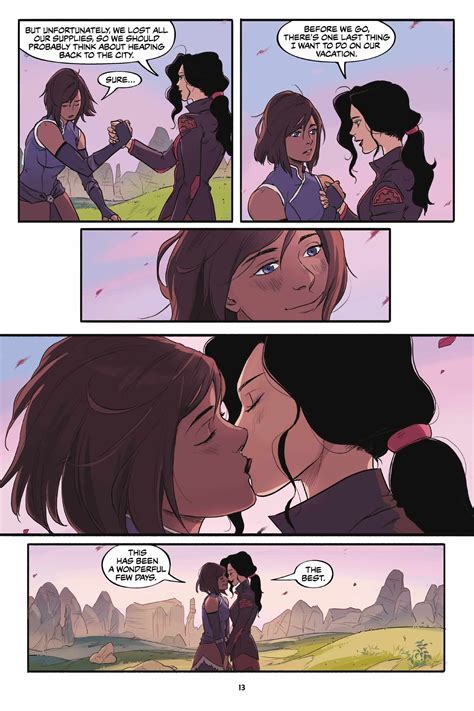 Read Comics Online Free - Avatar The Last Airbender Comic Book Issue #020 - Page 14 | Korrasami ...