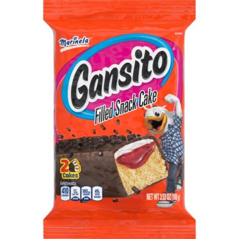 Marinela® Gansito Filled Snack Cakes, 2 pk / 3.53 oz - Food 4 Less