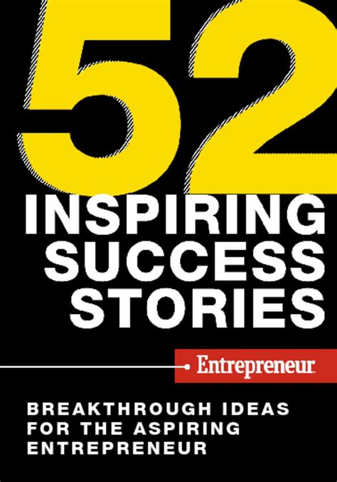 Entrepreneurs 52 Inspiring Success Stories Magazine (Digital ...