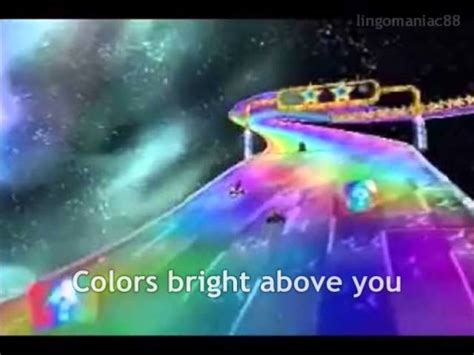 Mario Kart 7 Rainbow Road Lyrics Video Chords - Chordify