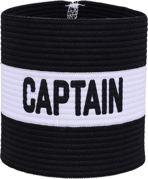 VerteLife Classic Captain's Armband for Football Training, Adult & Youths Elastic Sports Arm ...