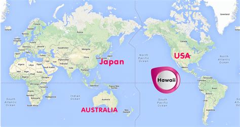 Hawaiian Islands Location In World Map – The World Map