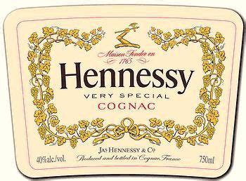 CUSTOM HENNESSY 750ml or minis inspired LABEL | Printable liquor bottle ...