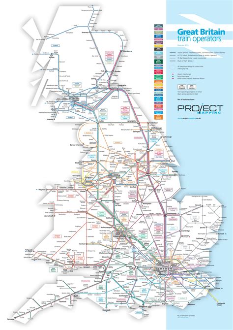 Uk Train Line Map – Verjaardag Vrouw 2020