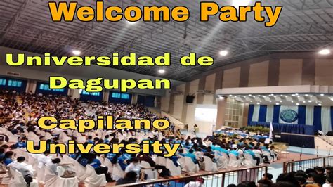 Welcome Party ( Universidad De Dagupan & Capilano University) - YouTube