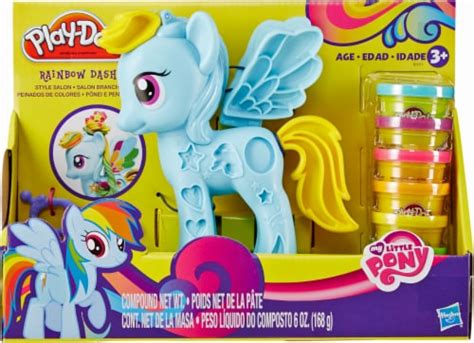 Hasbro Play-Doh My Little Pony Rainbow Dash Style Salon, 1 ct - King Soopers