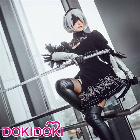 DokiDoki-SR Cosplay Game NieR:Automata Cosplay 2B Cosplay YoRHa No. 2 ...