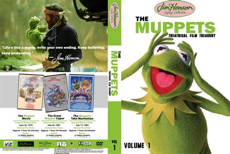 Jim Henson Legacy Collection - The Muppets Theatrical Film Treasury - Movie DVD Custom Covers ...