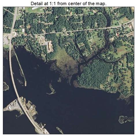 Aerial Photography Map of Moss Point, MS Mississippi