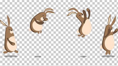 Rabbit Cartoon Bunny Hopping Illustration PNG, Clipart, Animation, Bunny Hop, Carnivoran ...