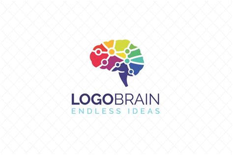 Brain Neurology Science Logo (404156) | Logos | Design Bundles