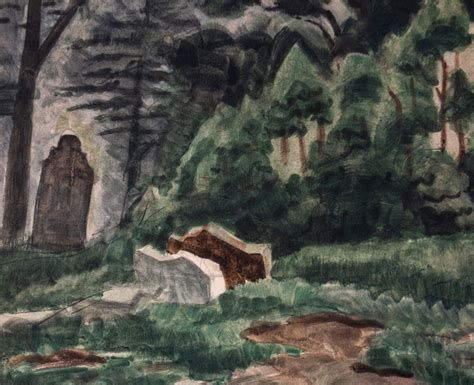 Charles Burchfield - In Memoriam | Inventory | WOLFS Fine Paintings and Sculpture