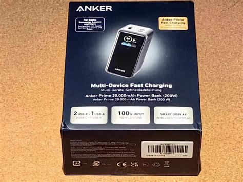 Anker Prime Power Bank Review-Latest Model from Anker