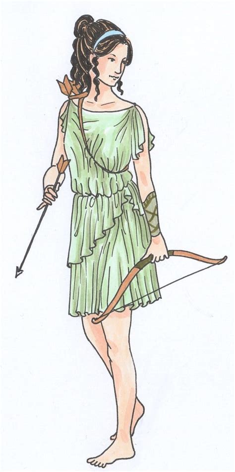 Artemis The Greek Goddess Of The Hunt Costume