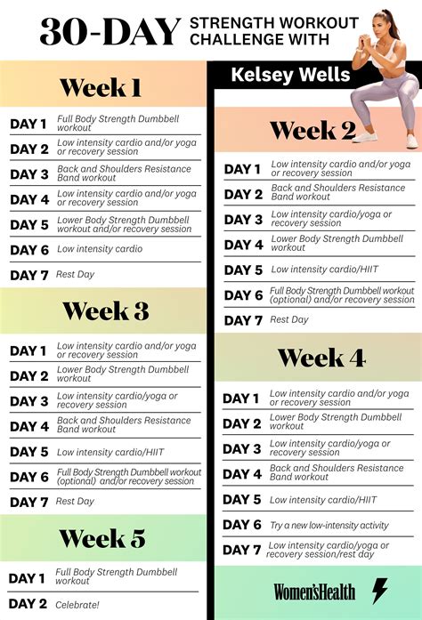 Free 30 Day Workout Challenge - Infoupdate.org