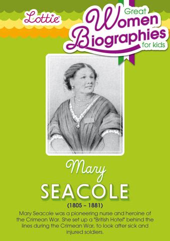 Mary Seacole | Biography for kids | Strong Women | Lottie