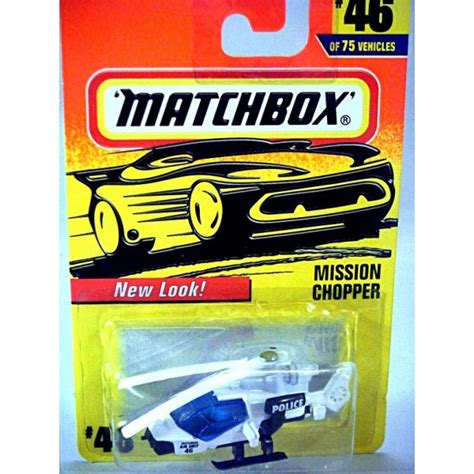 Matchbox Police Helicopter - Global Diecast Direct