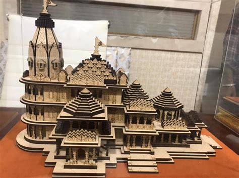 Kalakart | 3D Ram Mandir | Wooden Temple | Ram Mandir Model