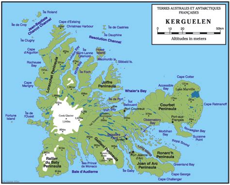 Kerguelen Islands, French Southern and Antarctic Lands (Part 1) - Iles Kerguelen, TAAF